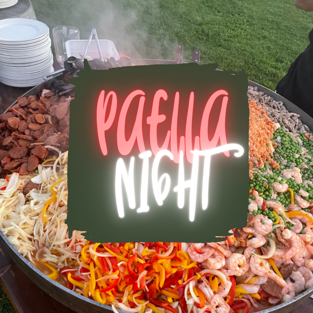 Paella Night - 5 Foot Paella Pan full of Paella